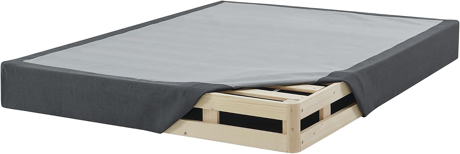 Hercules 8 Inch High Profile Foundation Mattress Box Spring Replacement, Twin