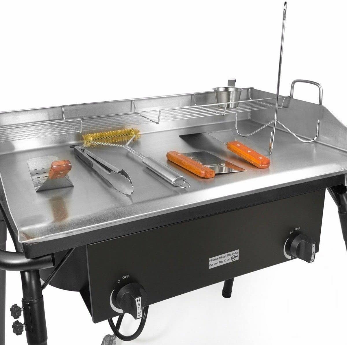 ARC-POWER for Outdoor Propane LPG Flat Top Cooker Grill with Stand Griddle