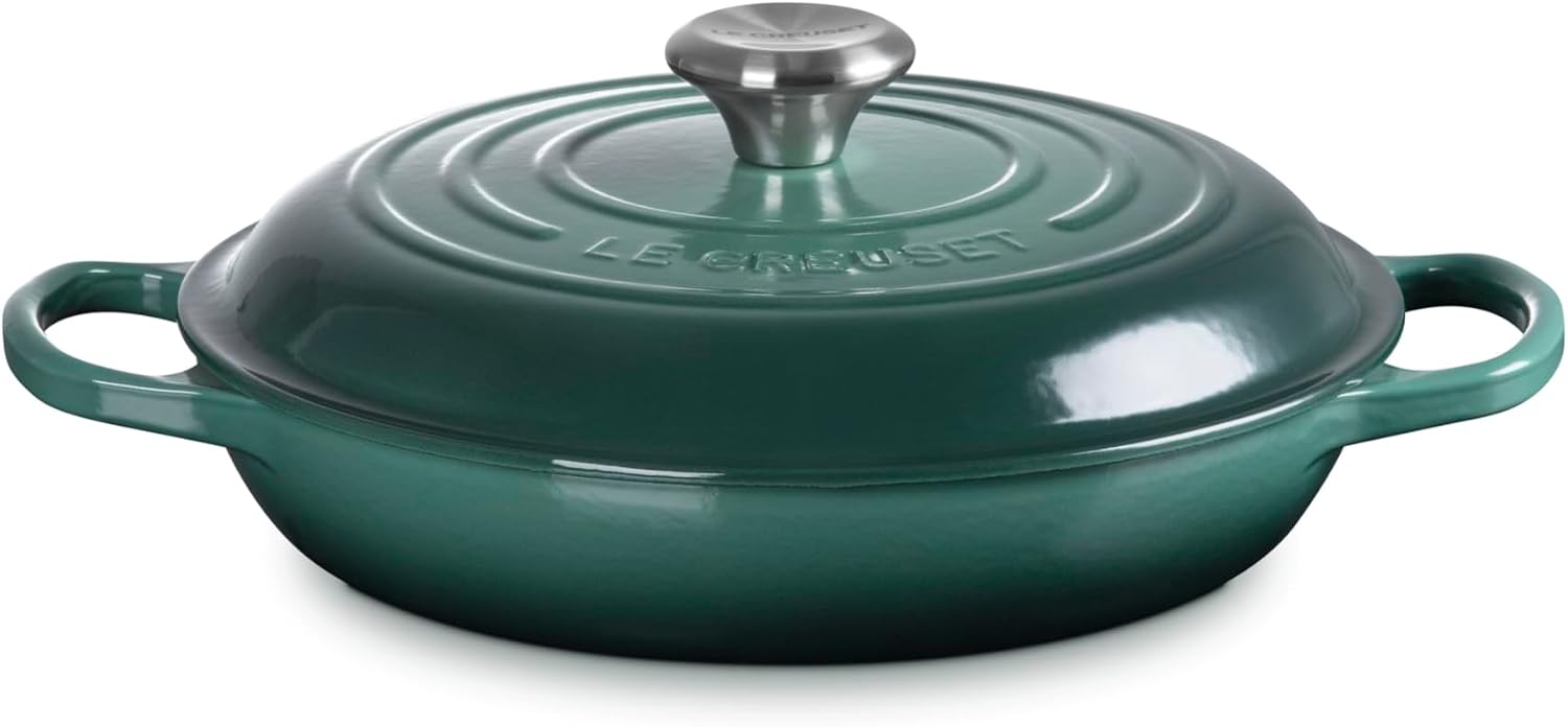 Le Creuset Enameled Cast Iron Signature Braiser, 2.25 qt., Artichaut