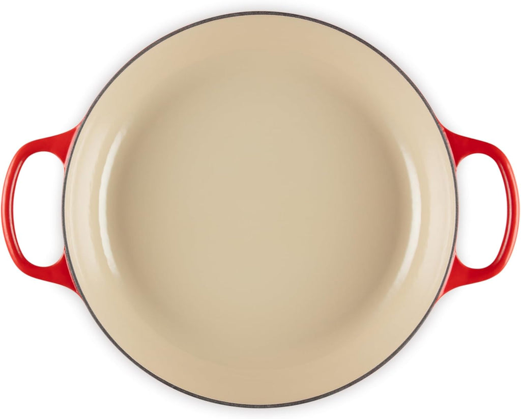 Le Creuset Enameled Cast Iron Signature Braiser, 3.5 qt., Cerise