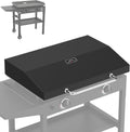Upgrade Hinged Lid for Blackstone 28 Inch Omnivore Griddle 1517 2206 2351 2269 Griddle Hard Cover, Grill Hood Flat Top with Thermometer for Blackstone 5857