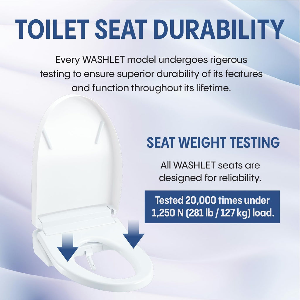 TOTO® WASHLET® S7 Electronic Bidet Toilet Seat with EWATER+® Bowl and Wand Cleaning, Contemporary Lid, Elongated, Sedona Beige - SW4726#12