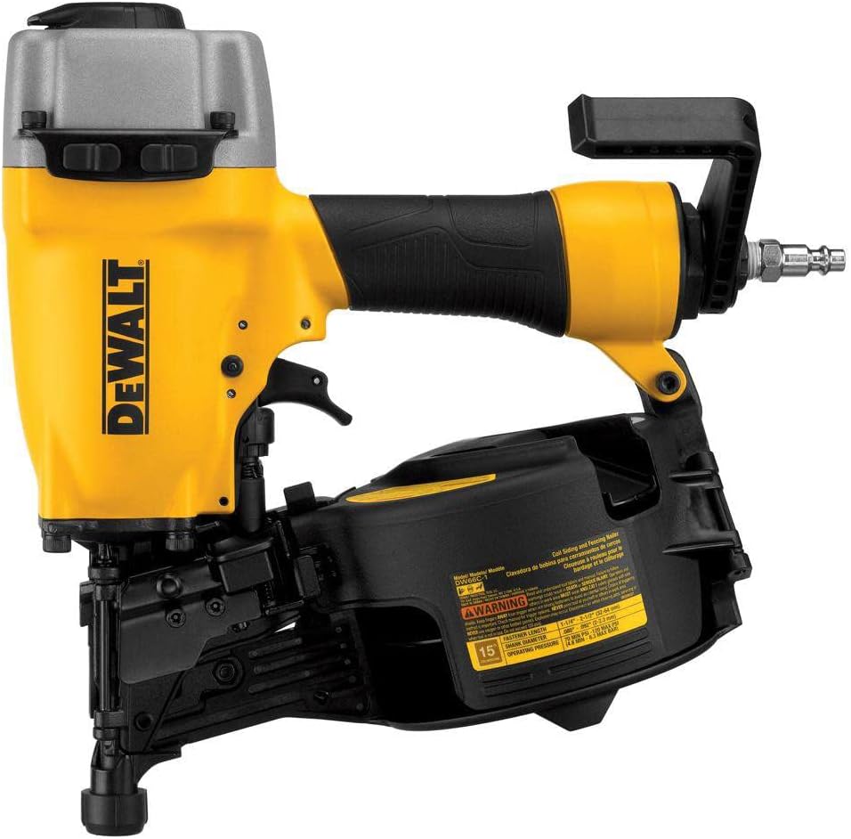 Dewalt DW66C-1R 15 Degree 2-1/2 inches Coil Siding Nailer (Renewed)