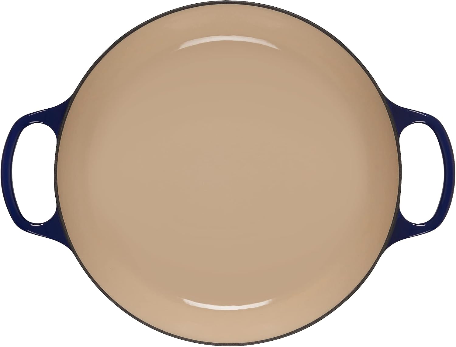 Le Creuset Eiffel Tower Collection Enameled Cast Iron Signature Braiser with Lid, 3.5 qt., Indigo
