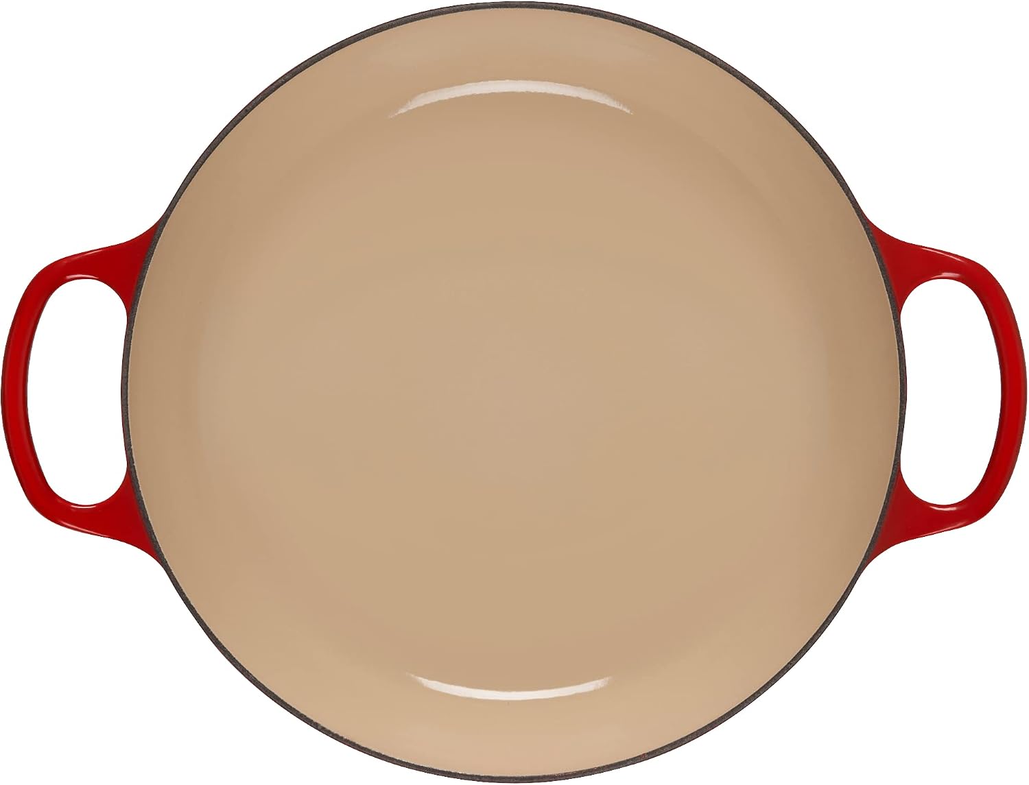 Le Creuset Eiffel Tower Collection Enameled Cast Iron Signature Braiser with Lid, 3.5 qt., Cerise