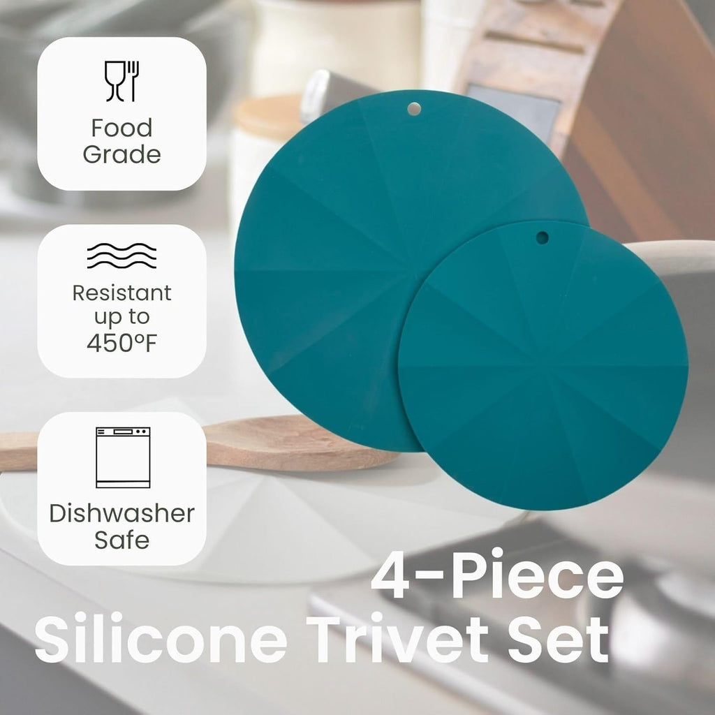 Larder & Vine 20 Piece Cookware Set (Bondi) | Dutch Oven, Utensil Set, Braiser, and Trivets