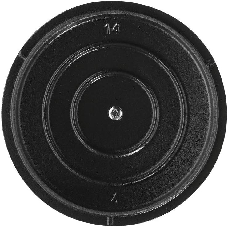 Chasseur FN421 Cast Iron Casserole and lid, 100 cm x 250 cm, Black