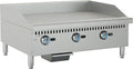 36''Commercial Countertop Natural Gas Griddle,Countertop Griddle,Flat-Top Grill,Gas Hot Plate,Stainless Steel Grill,3x30,000BTU,3 Burners,Natural Gas Range with Propane Conversion Kit,Restaurants