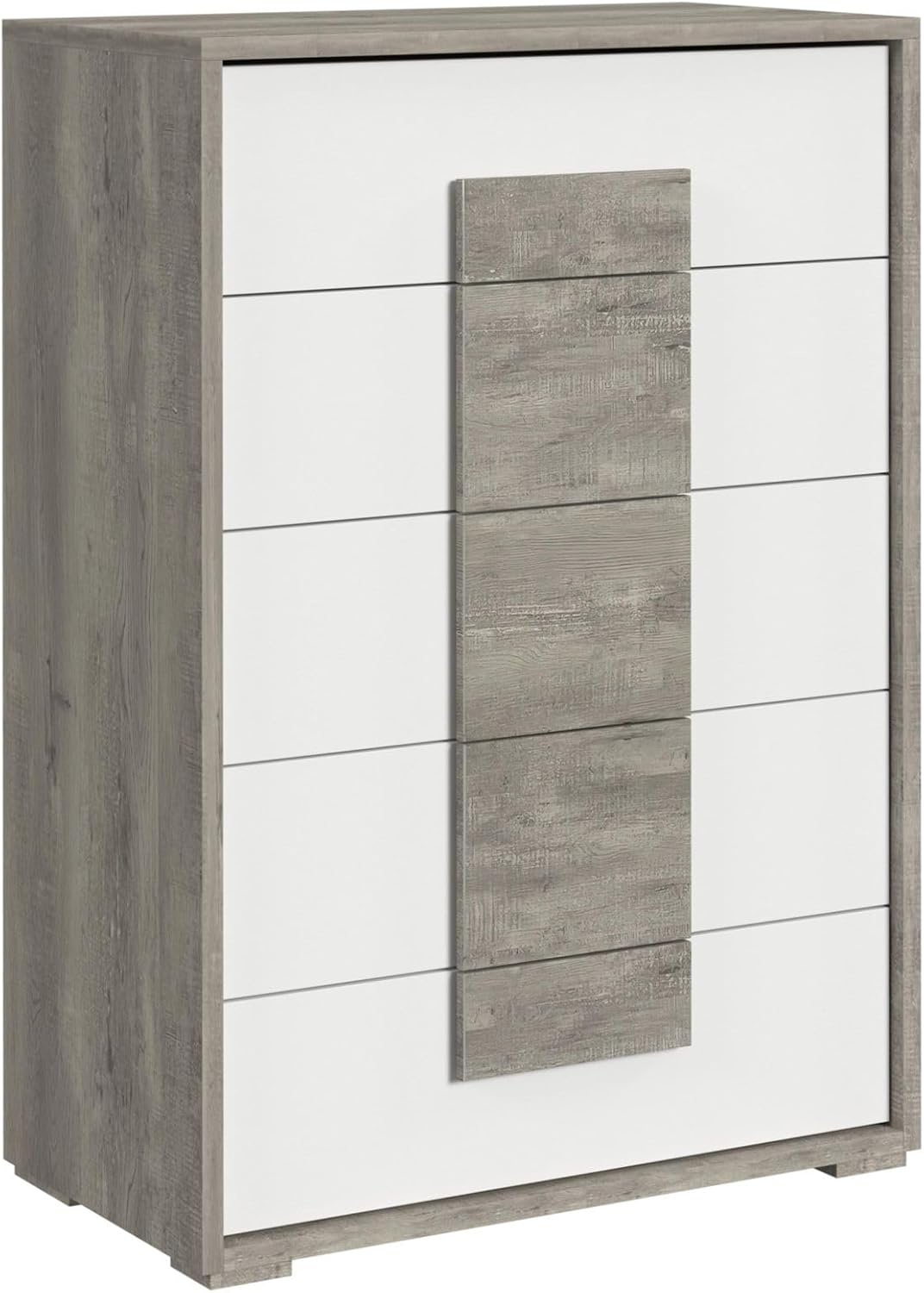 Picket House Vega Queen 5PC Bedroom Set with LED in Dual Tone