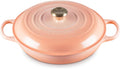 Le Creuset Enameled Cast Iron Signature Round Braiser, 3.5qt. Peche