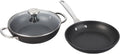 Le Creuset Toughened Nonstick Pro Cookware Set, 3pc. (9.5' Fry Pan & 2.5 qt. Braiser W/Glass Lid)