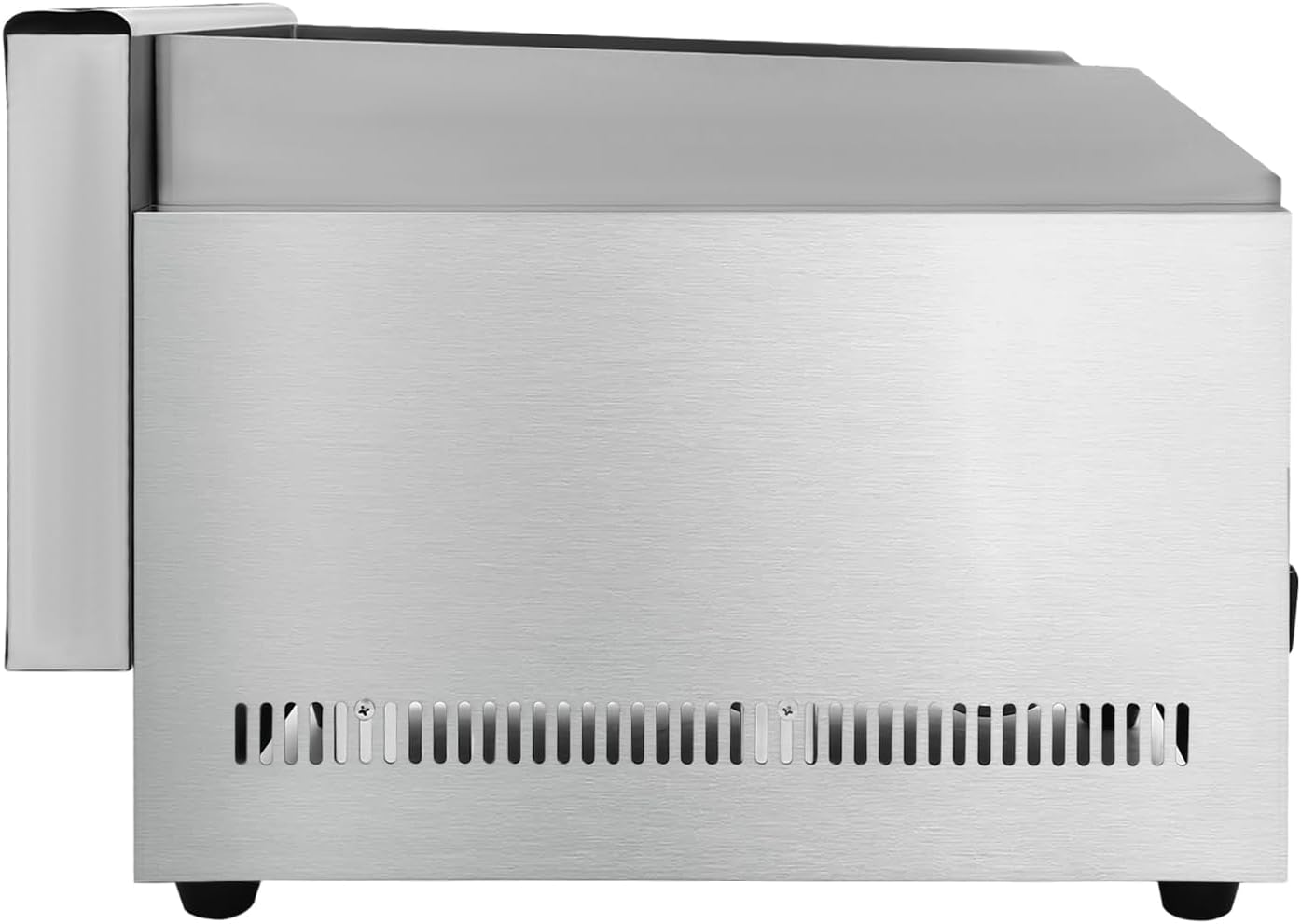 Commercial Gas Grills 2 Hearth Gas and Propane Flat Top Grills Natural Gas/Propane Gas Radiant Grills Countertop Char Broiler Grills with Adjustable Temperature For Garden Patios