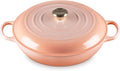 Le Creuset Enameled Cast Iron Signature Braiser, 5qt., Peche