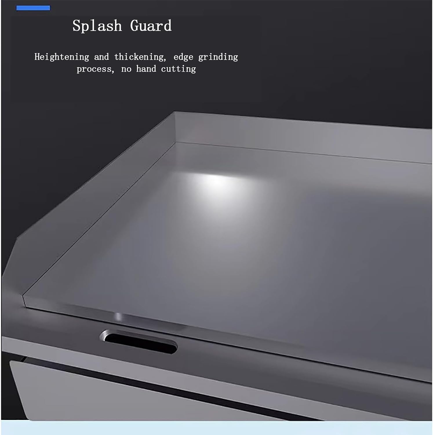 29' Electric Grill Commercial Countertop Griddle Flat Top Grill Hot Plate Dual Temperature Control Non-Stick Stainless Steel Teppanyaki Grill for BBQ Restaurant Kitchen, 4400W