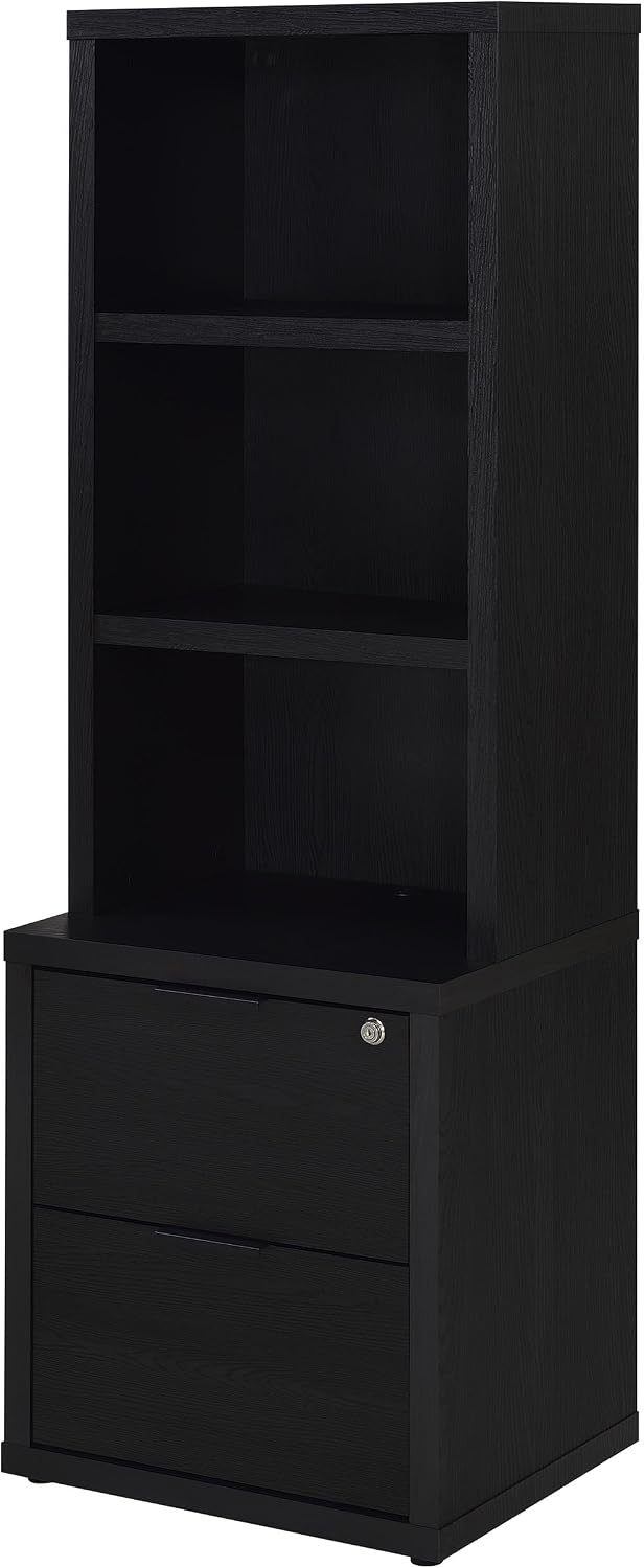 Coaster Home Furnishings Westpark 3-Piece Full Bedroom Set Bookcase Headboard Black 315851F-SET