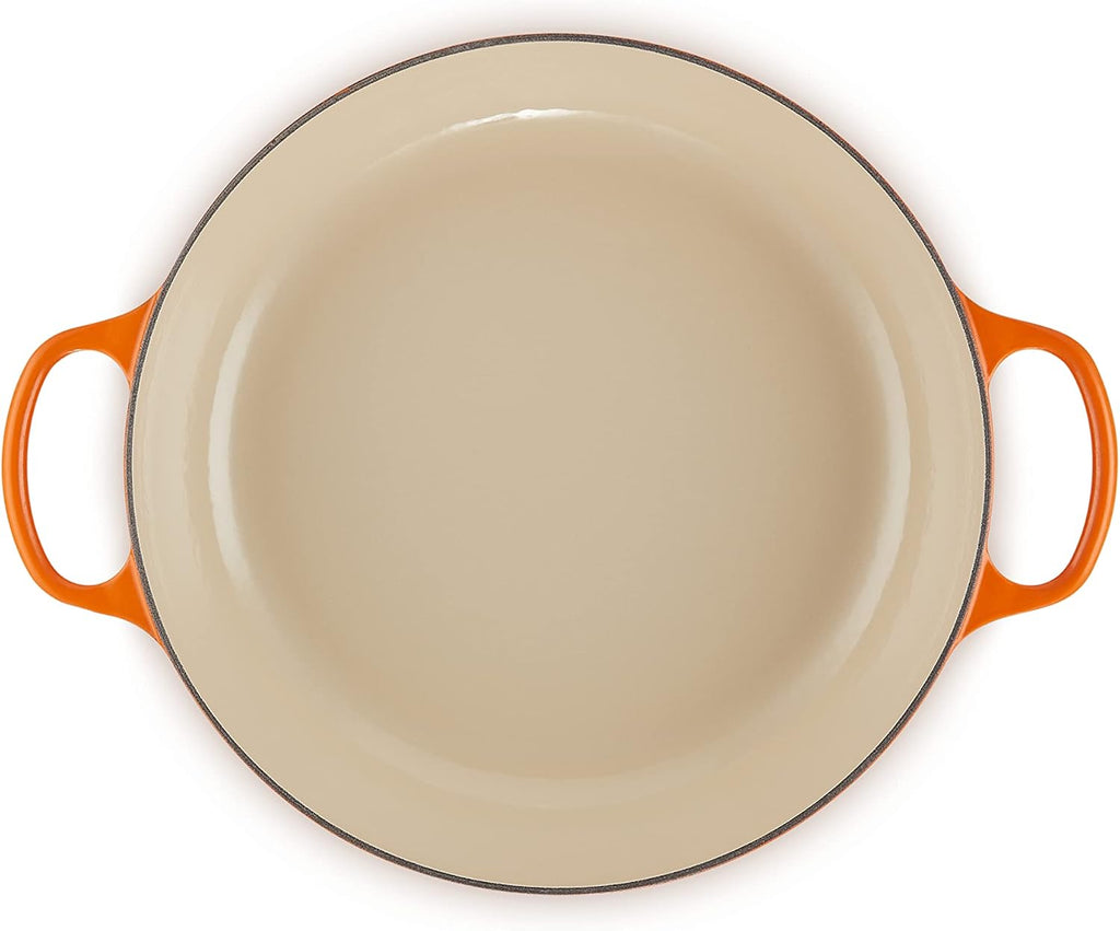 Le Creuset Enameled Cast Iron Signature Braiser, 5 qt, Flame