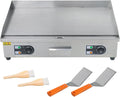kimllier Commercial Electric Griddle 3000W Countertop Flat Top Grill 30 Inch for Restaurants, Shops and Snack Shops