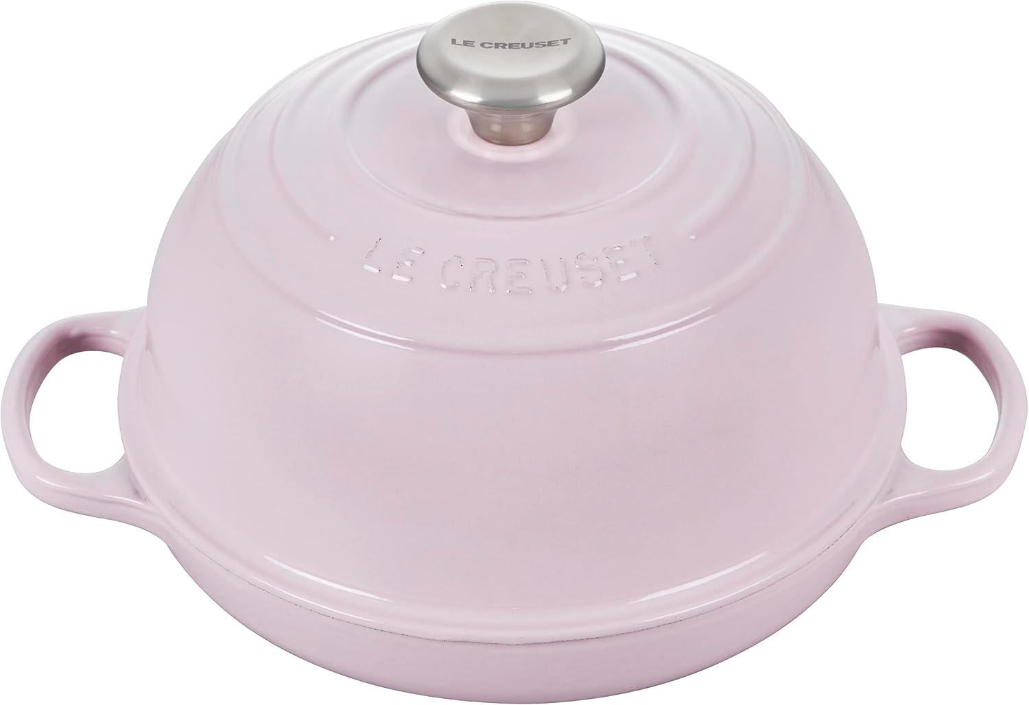 Le Creuset Enameled Cast Iron Signature Round Bread Oven, 9.5 inch, Shallot