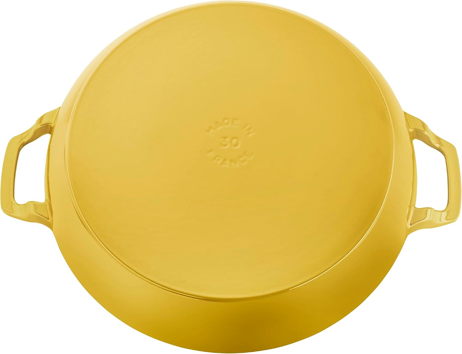 Staub Cast Iron 3.5-qt Braiser with Glass Lid - Citron