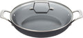 Le Creuset Essential Non-stick Ceramic Shallow Braiser with Glass Lid, 3.9 qt.