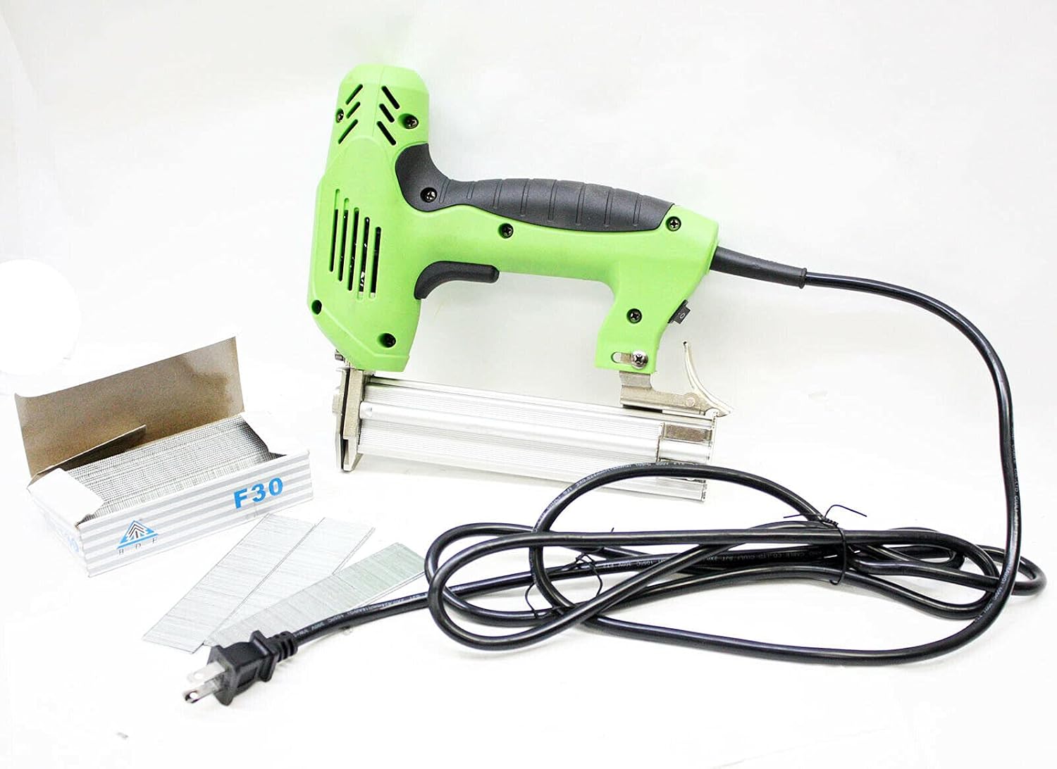 1800W Electric Brad Nailer Gun Woodworking Pinless Nail Gun 4 Furniture Framing NEW,Jikkolumlukka