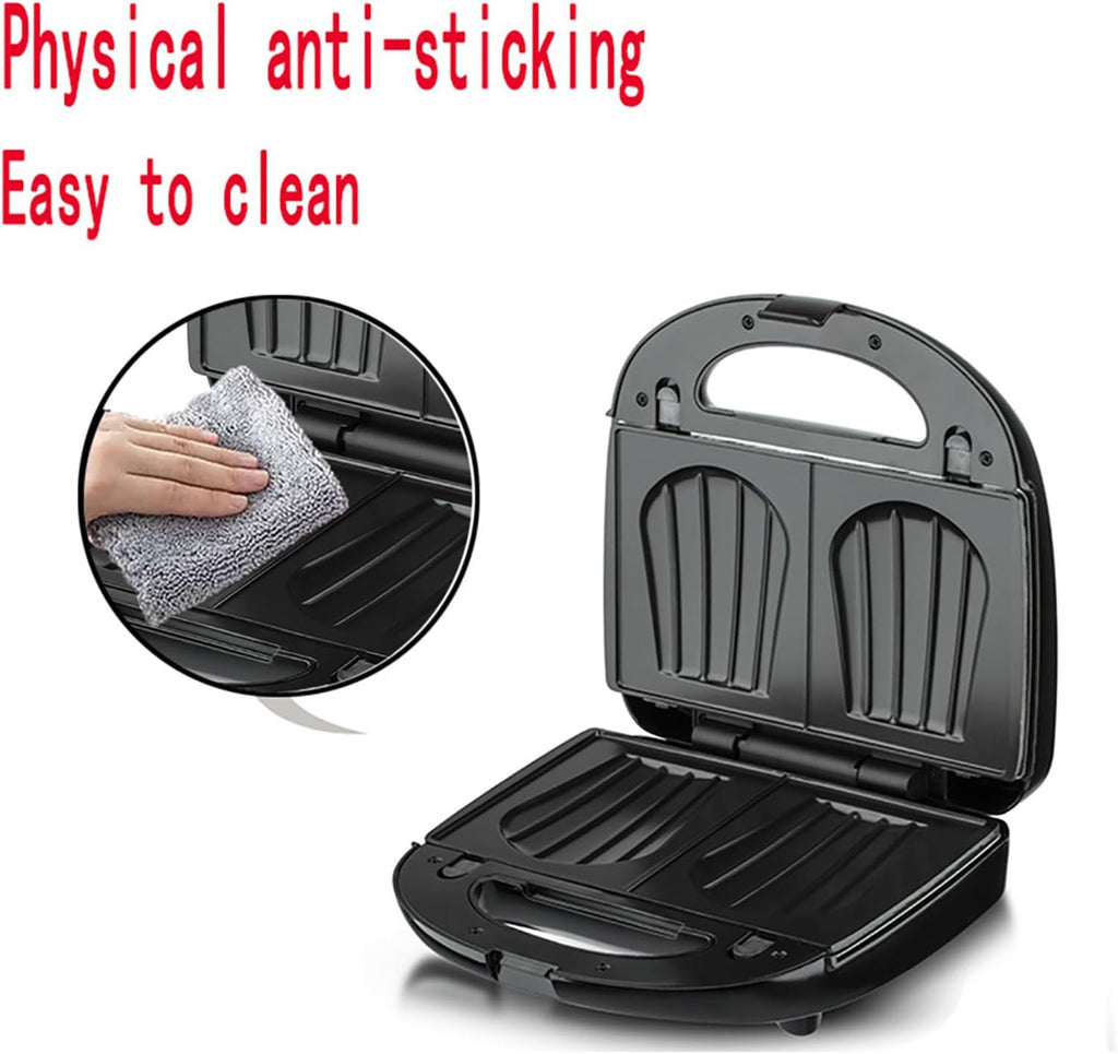 8-in-1 Panini Press Grill Sandwich Maker, Sandwich Press and Griddle Grill Combo with Removable Grilling Plates Cool Touch Handle LED Indicator Lights, for Indoor BBQ Flat Top Grill