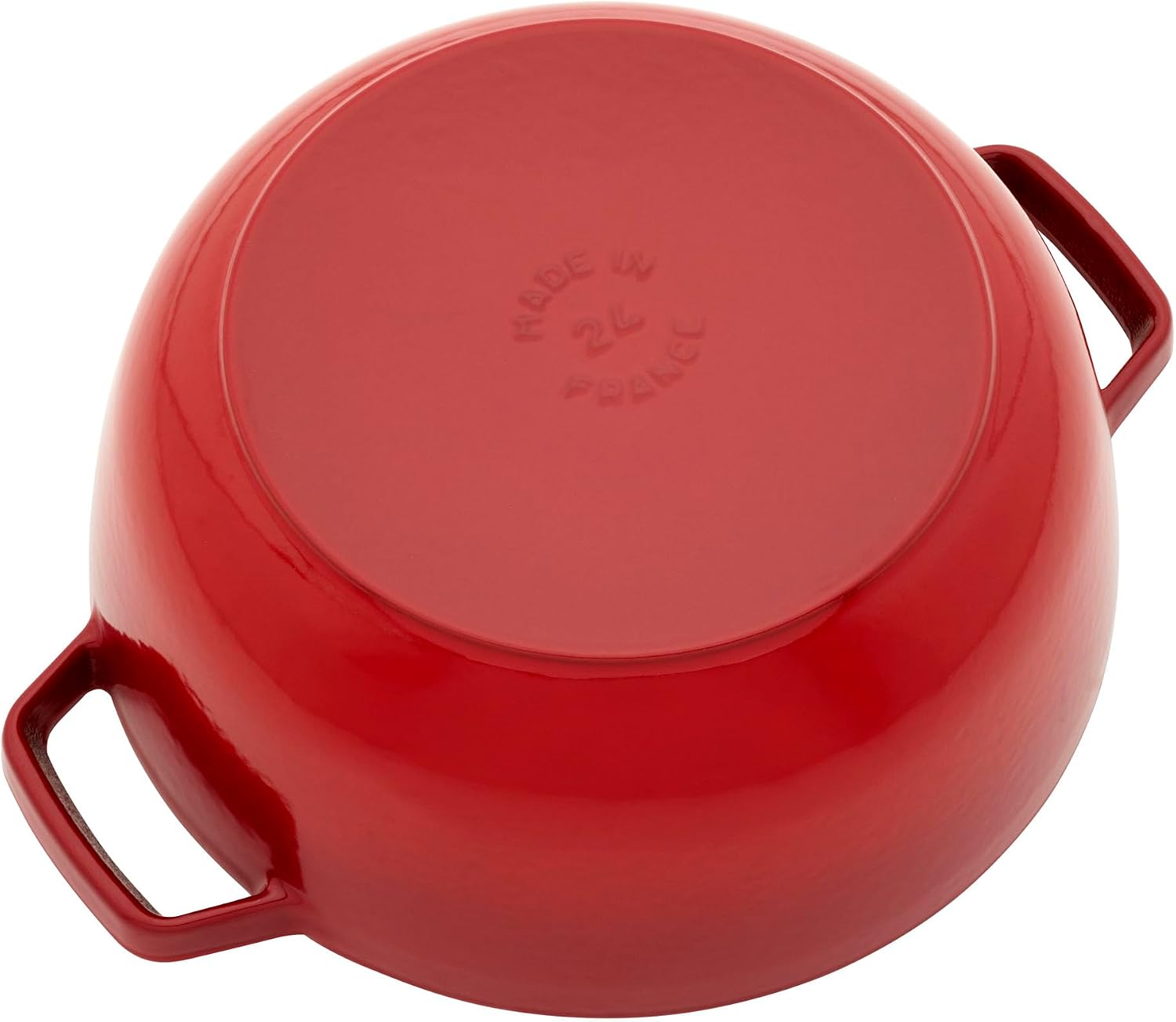 Staub Cast Iron 3.75-qt Essential French Oven with Dragon Lid - Cherry