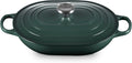 Le Creuset Enameled Cast Iron Signature Oval Casserole with Lid, 3.75 qt., Artichaut