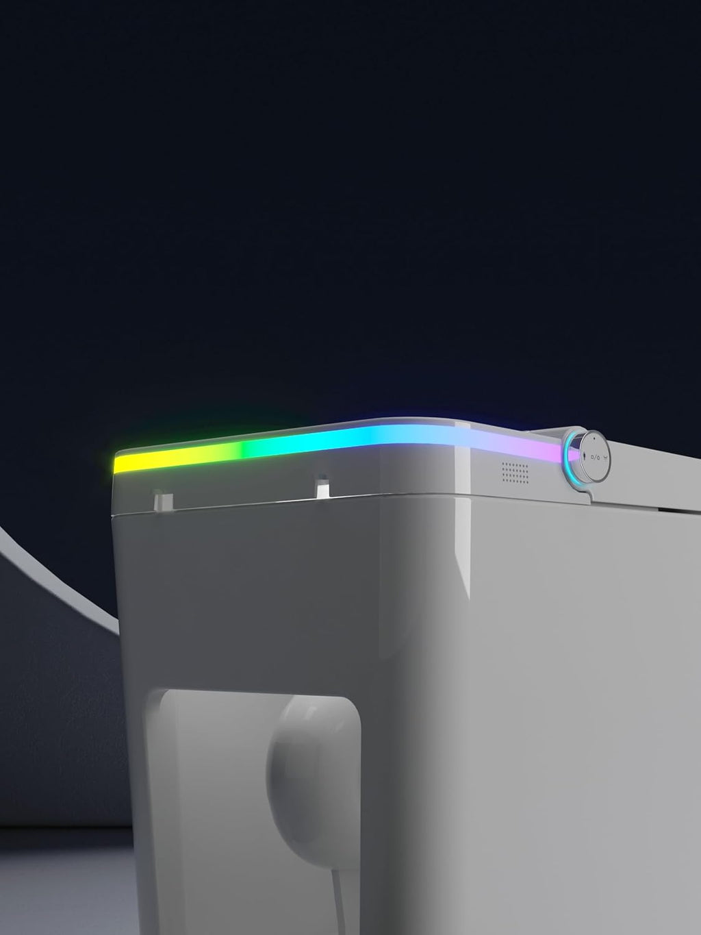 Smart Toilet with Built in Bidet Seat, Tankless Toilet with Auto Lid Opening, Closing and Flushing, Heated Seat, Digital Display, Elongated