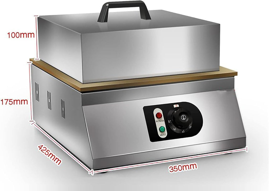 Electric Griddle,Commercial Electric Souffle Machine,Dorayaki Pancake Souffle Maker Machine,Temperature Range: 50-250℃