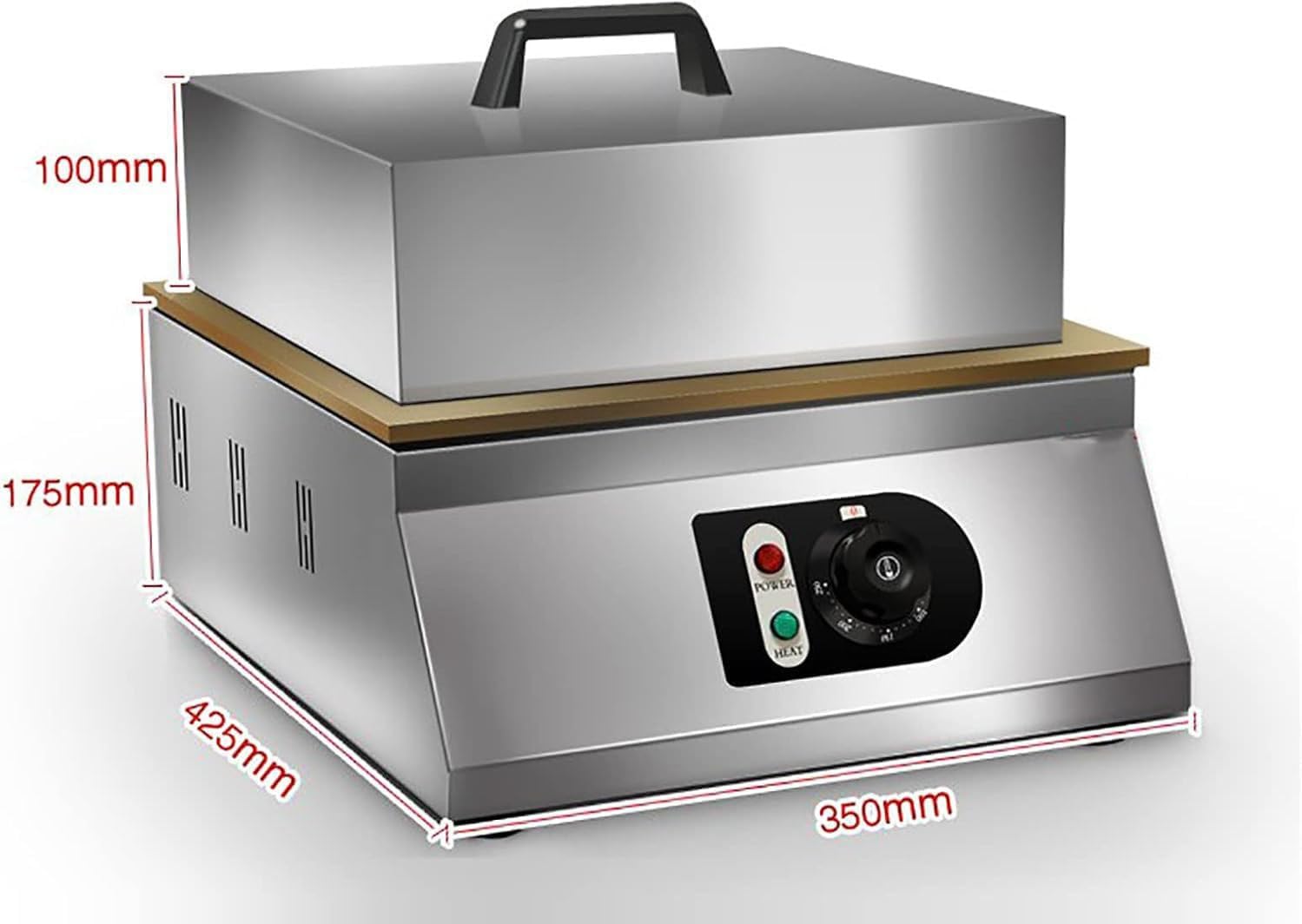 Muffin Making Machine Electric Souffle,Dorayaki Baker Pancake Maker,Commercial Griddle, Non-stick Waffle