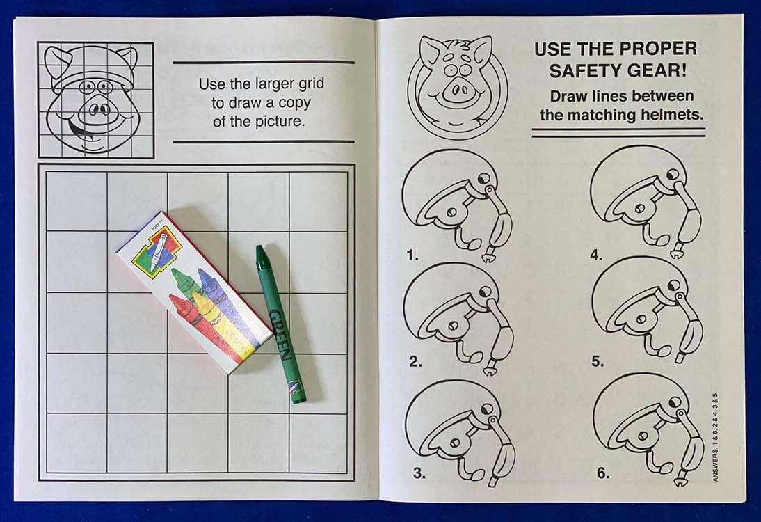 ZOCO – Have a Safe Summer – Custom Coloring Books (250 Bulk Pack, With Crayons) – End of School Year Activities for Kids – Add Your Imprint
