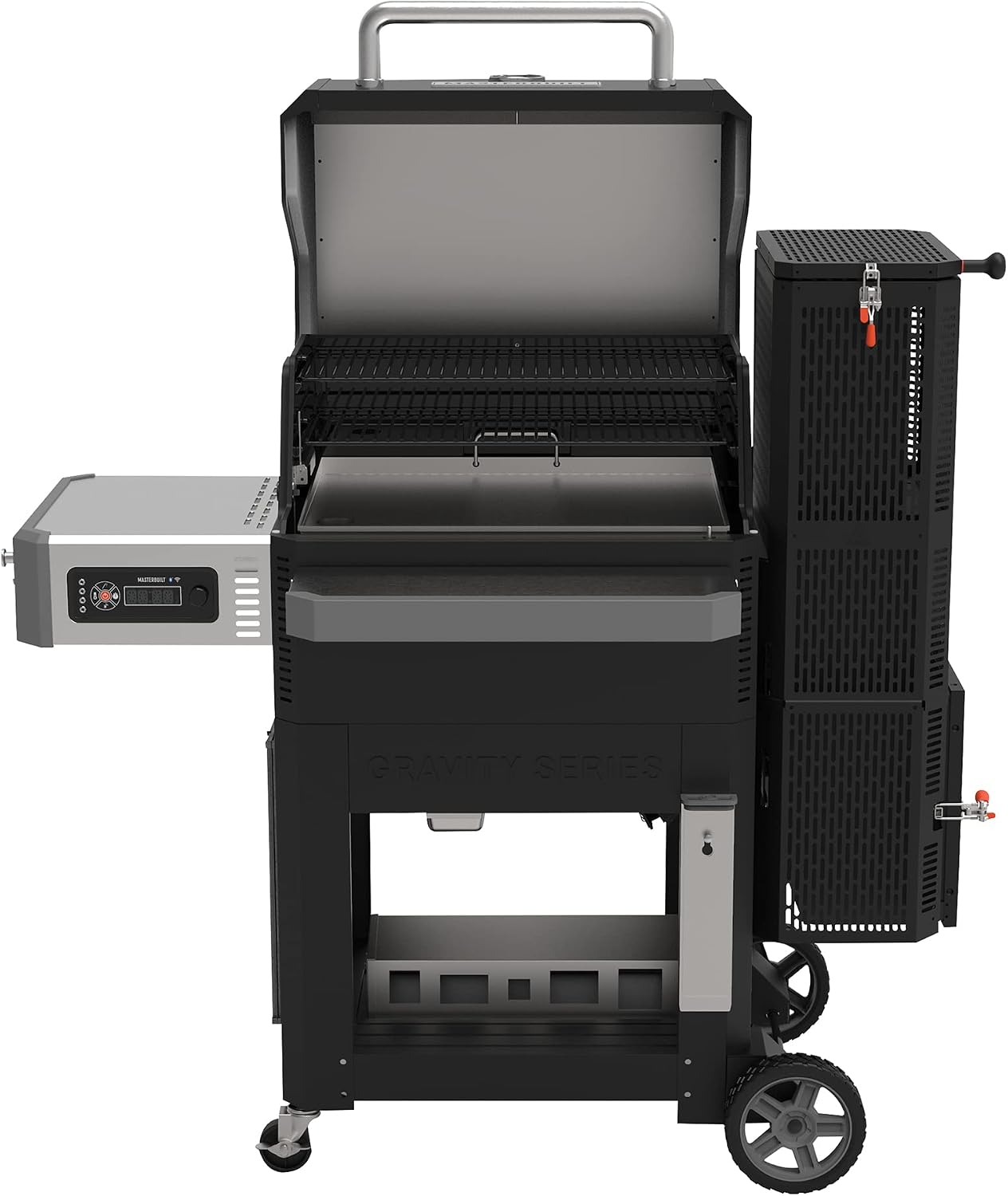 Masterbuilt Gravity Series 800 Digital Charcoal Griddle, Grill and Smoker Combo + Masterbuilt Lump Charcoal (16 lbs)