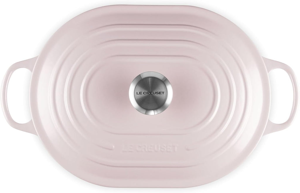 Le Creuset Enameled Cast Iron Signature Oval Casserole, 3.75 qt., Shallot