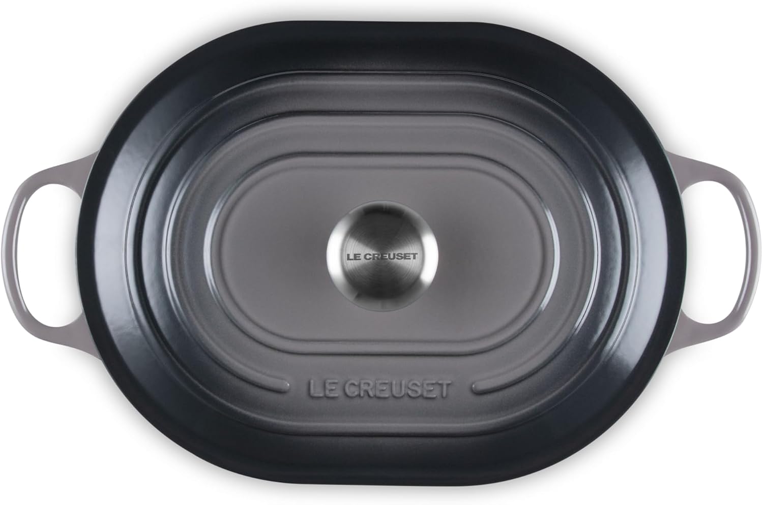 Le Creuset Enameled Cast Iron Signature Oval Casserole, 3.75 qt., Oyster