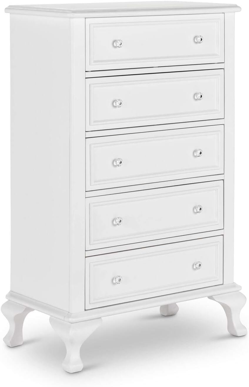 Picket House Furnishings Jenna 3 Piece Twin Kids Bedroom Set in White