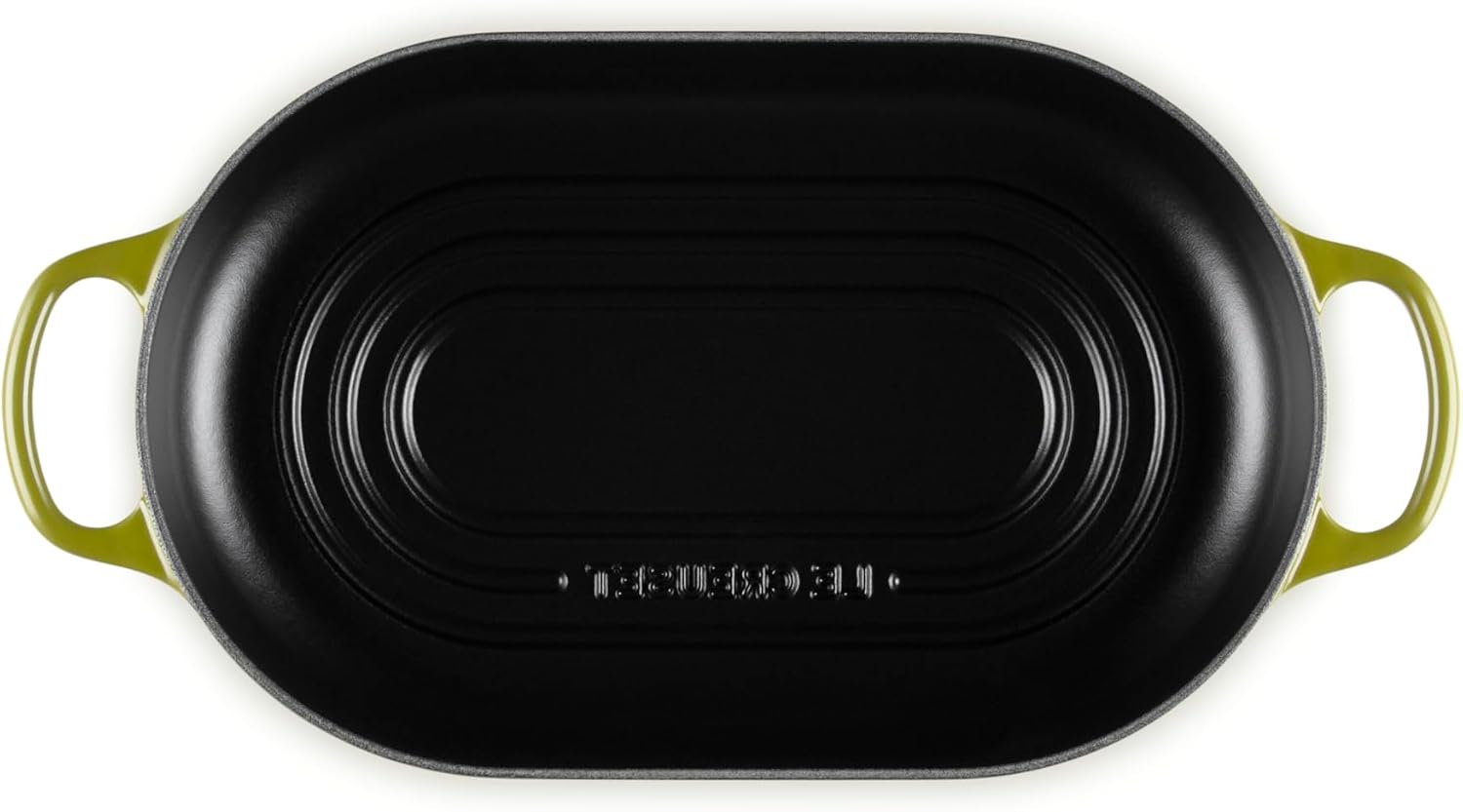 Le Creuset Enameled Cast Iron Signature Oval Bread Oven, 11.5 inch, Olive