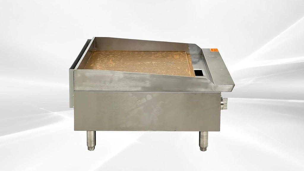 Commercial Gas Griddle, ETL Flat Top Grill Stove Propane LP Natural Gas, 24'