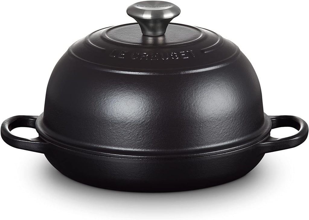 Le Creuset Enameled Cast Iron Signature Round Bread Oven, 9.5 inch, Licorice
