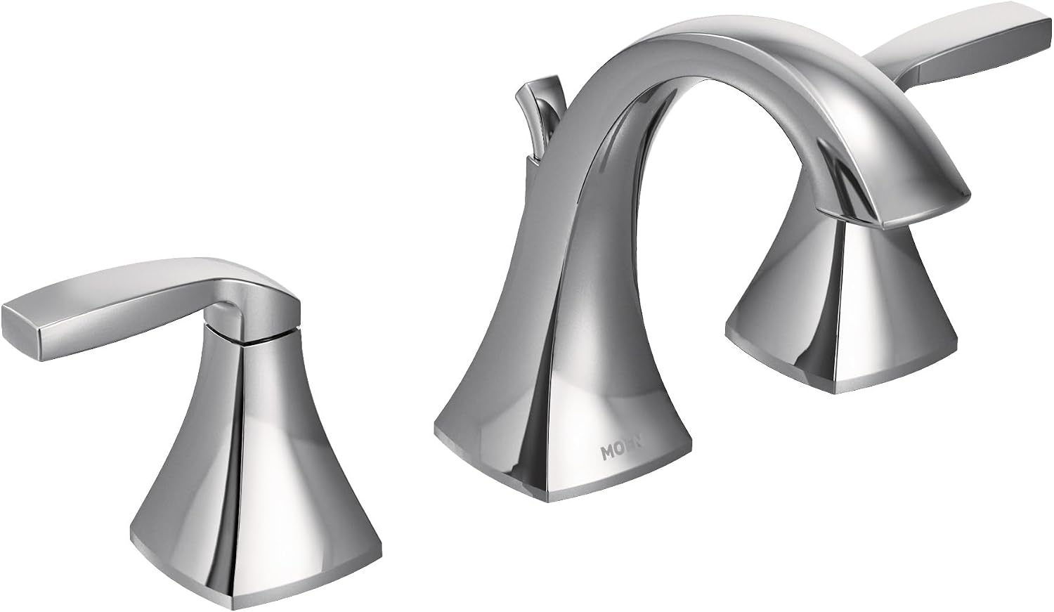 Moen Voss Chrome Two-Handle Adjustable Widespread Bathroom Faucet Trim Kit, Valve Included, TV6905
