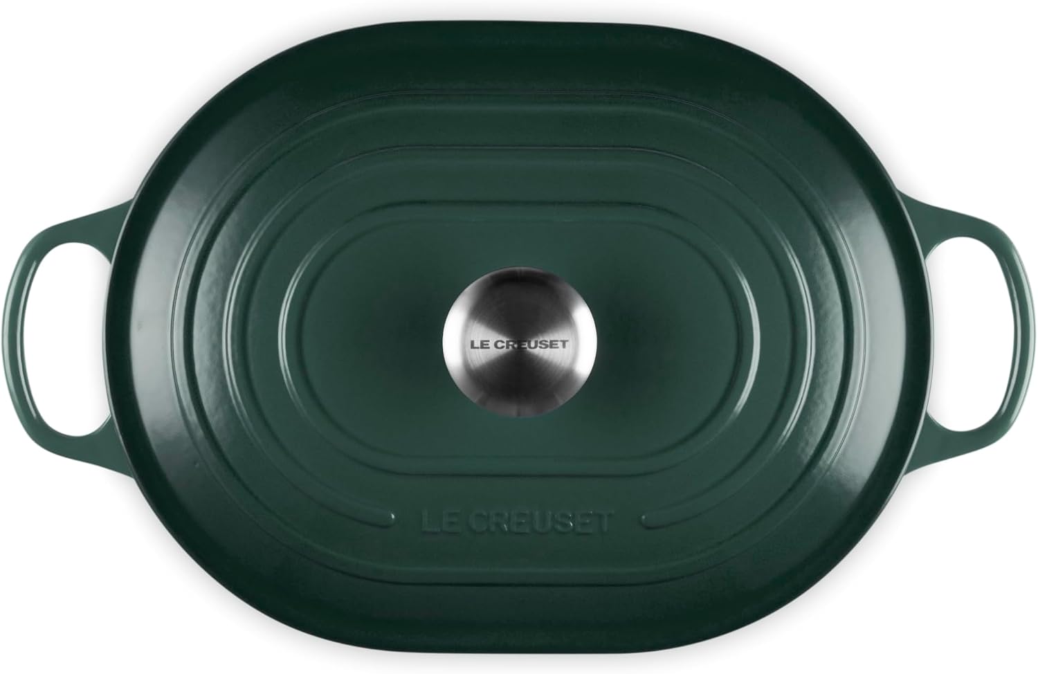 Le Creuset Enameled Cast Iron Signature Oval Casserole with Lid, 3.75 qt., Artichaut