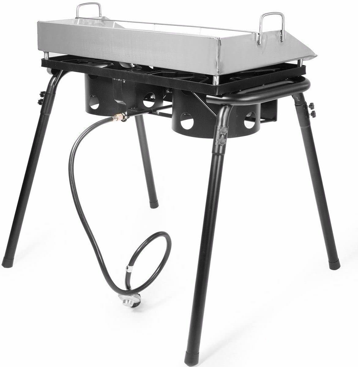 ARC-POWER for Outdoor Propane LPG Flat Top Cooker Grill with Stand Griddle