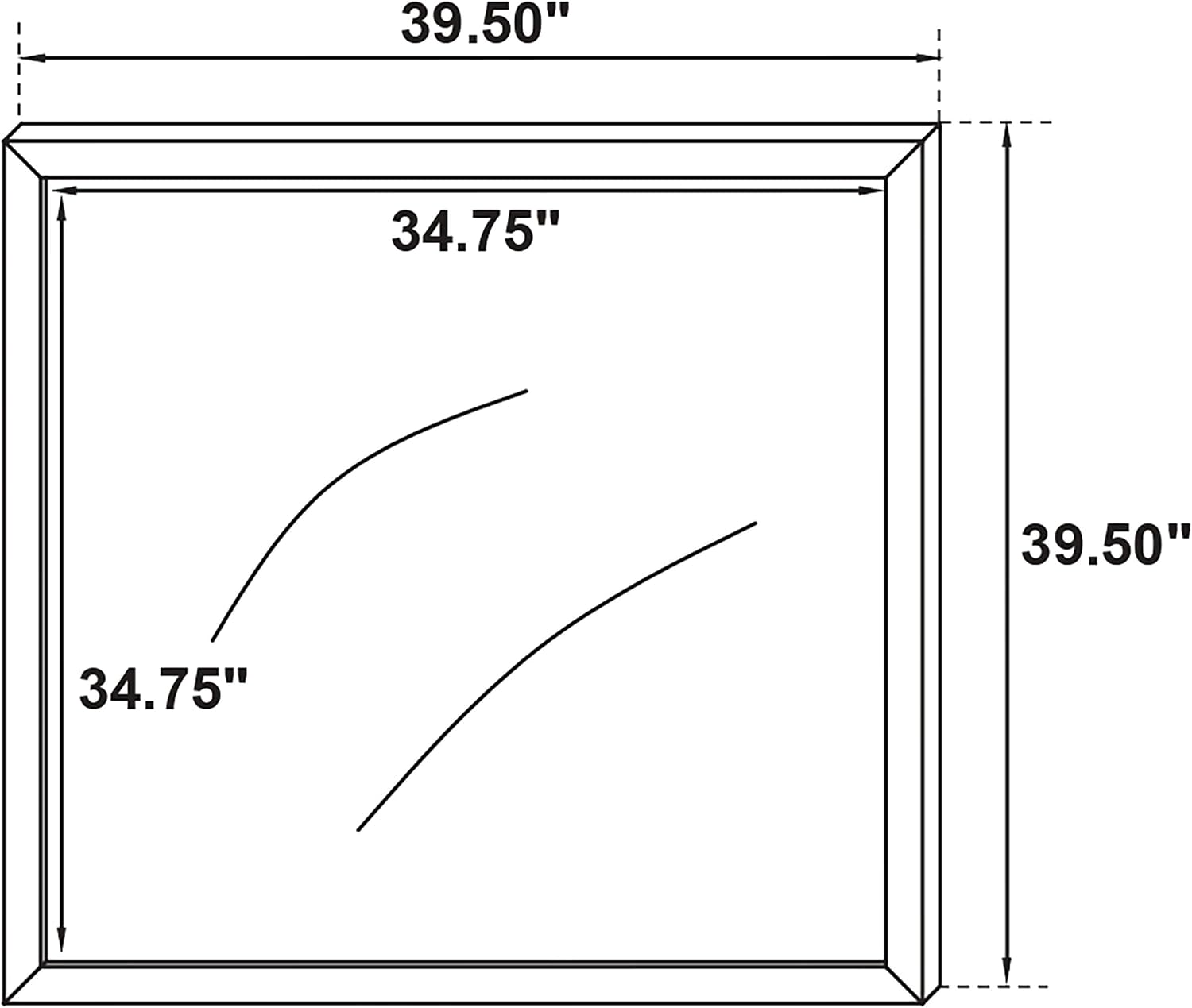 Coaster Home Furnishings Marceline Contemporary 5-Piece Bedroom Set Full Size LED Panel Bed Frame 51-inch Headboard White 222931F-S5
