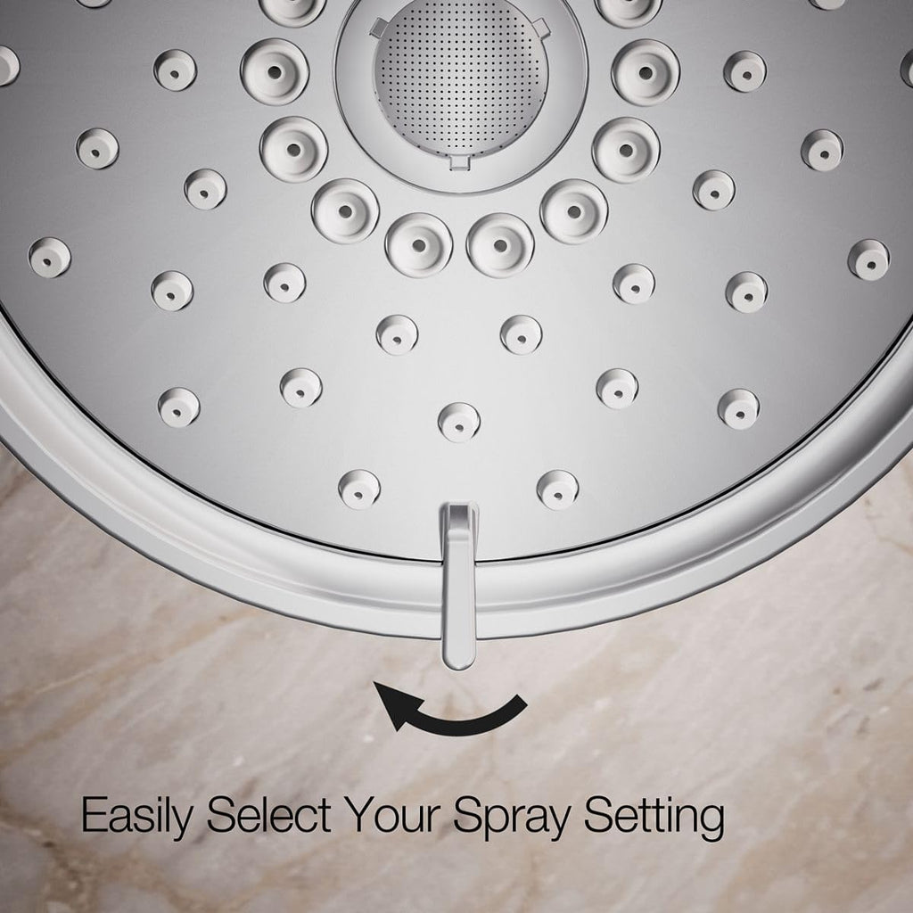 Kohler 22170-CP Purist® Three-function showerhead, 2.5 gpm, Polished Chrome