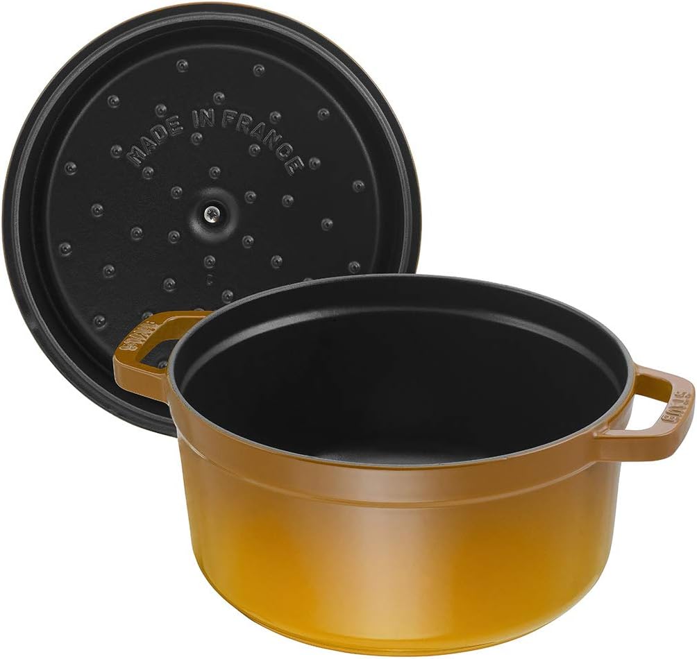 Staub Cocotte Round 26 cm Mustard