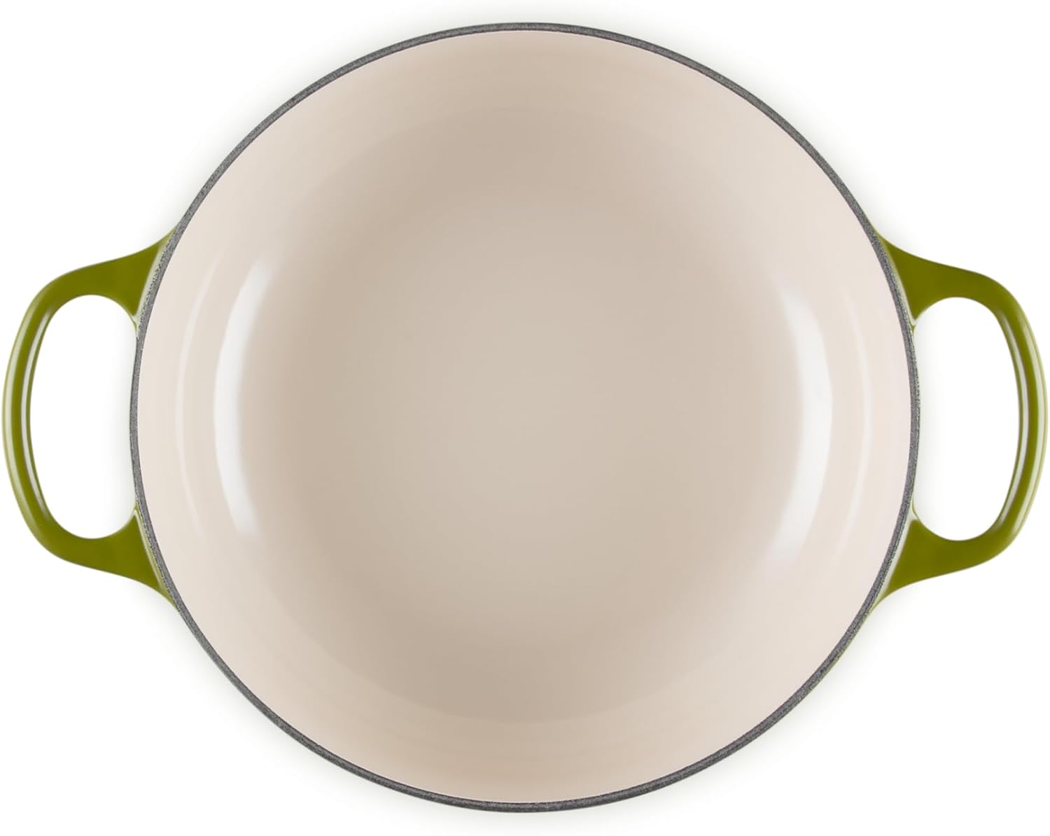 Le Creuset Enameled Cast Iron Signature Round Sauteuse, 3.5 qt., Olive