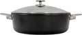 Swiss Diamond Nonstick Hybrid Ceramic and Diamond-Infused Braiser With Glass Lid, Dou Ceramic, Dishwasher & Oven Safe Up To 500 °F (7.2 Quart)