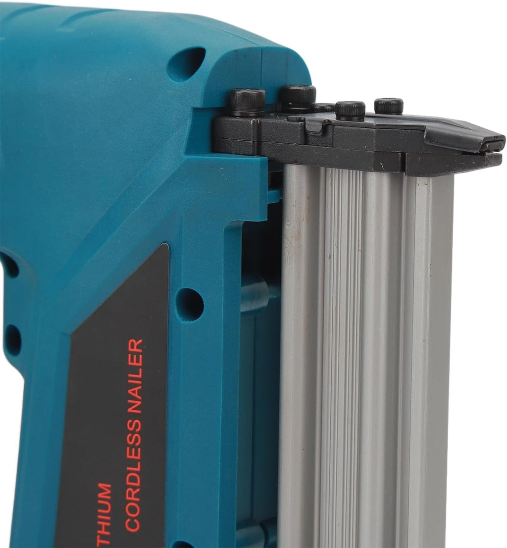 Lithium Batterypowered Nailer, Reduces Batterypowered Brad Nailer for Woodworking (US Plug 100‑220V)