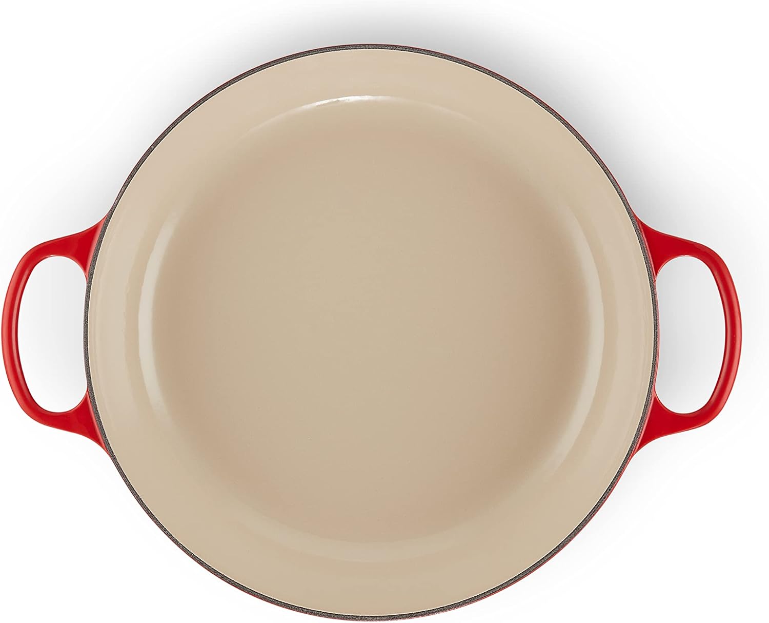 Le Creuset Enameled Cast Iron Signature Braiser, 5 qt, Cerise