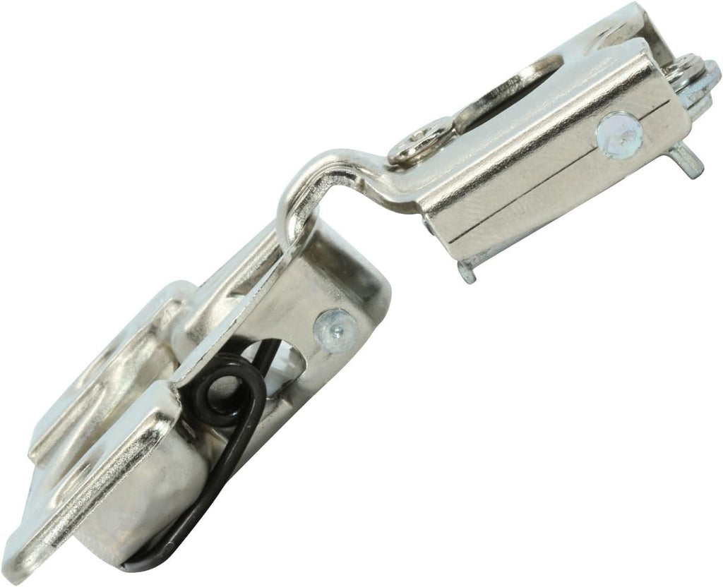 Rok Hardware 50 Pack Grass TEC 864 108 Degree 1/4' Overlay 3 Level Soft Close Screw On Compact Cabinet Hinge 04429A-15 3-Way Adjustment 45mm Screw Hole Pattern